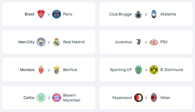 宝威体育-欧冠淘汰赛阶段附加赛抽签结果：曼城再遇皇马